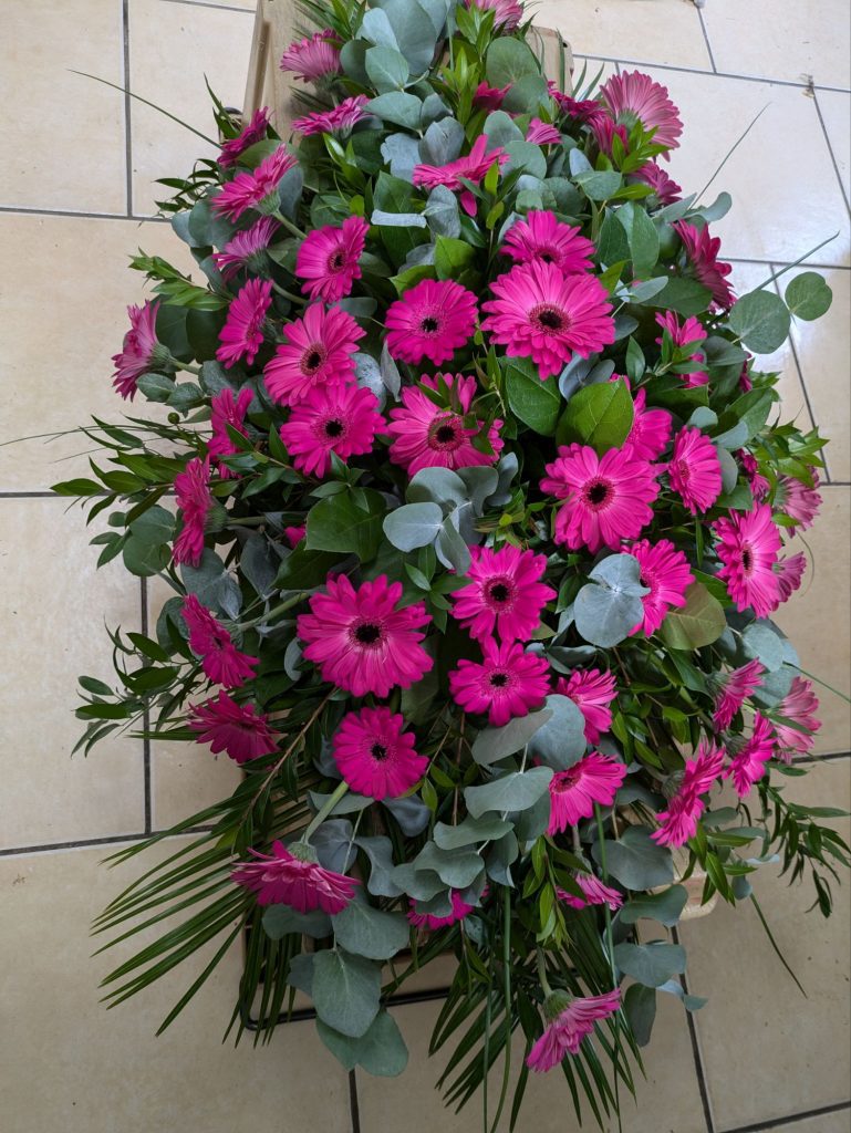 Gerbera double ended spray (5 colours available)