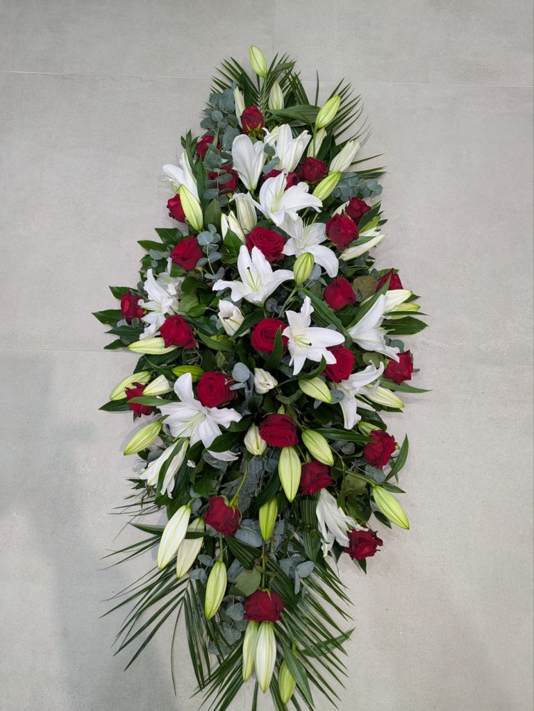 Rose & Lily Coffin Spray - 5 colours available