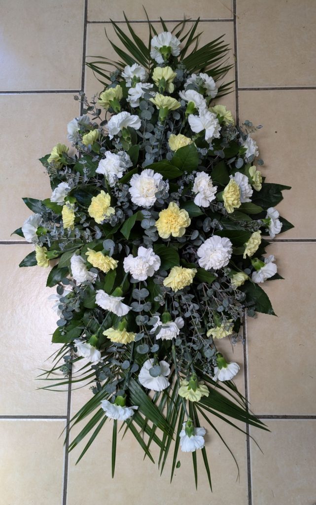 Carnation double ended spray- 5 colours available
