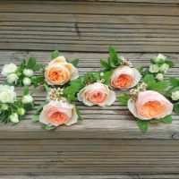 corsages and buttonholes Chandlers cross